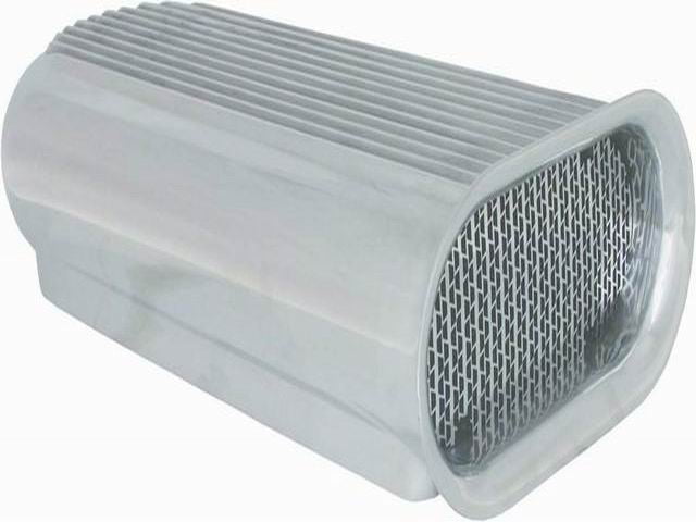 Air Cleaner Hilborn Style Polished Dual Quad With Washable Air