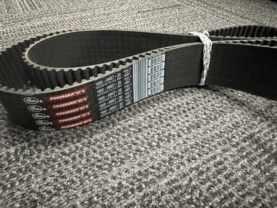 Supercharger Drive Belt, 8mm Pitch, 1600mm Long, 2.00" / 50mm Wide, GT Style