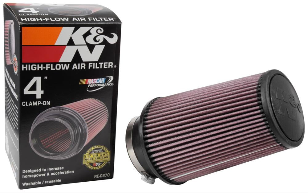 K&N RE-0870 Air Filter - 4.00 Inlet