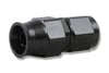 #4 AN Straight Speed Seal Aluminum Hose End,Teflon, Reusable Style, Black