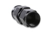 #4 AN Straight Speed Seal Aluminum Hose End,Teflon, Reusable Style, Black