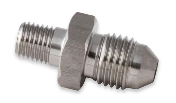 1/16" NPT to #4 AN Adapter Fitting, Stainless Steel