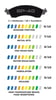 Brake Pads, Smart Pad BP-40, High-friction Metallic, Set of 4 Pads REPLACES: WIL-15A-5734K and WIL-150-12243K