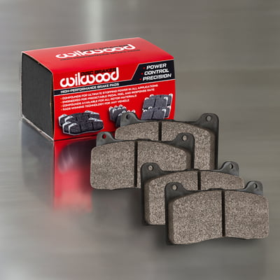 Brake Pads, BP-10, High-friction Metallic, DynaPro DP, Universal, Set 3.96" Wide, 2.210" Tall, .49" Thick, 2 Outer Holes