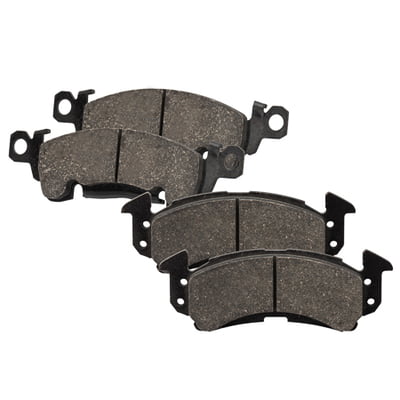 Wilwood PolyMatrix E Compound Brake Pads, Semi-metallic, GM II, GM III, Front Axle, Set of 4