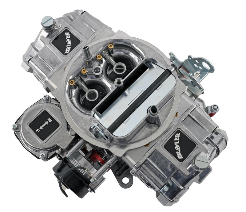 670 CFM, Brawler Series Carburetor, 4150 Style Flange, 4150 Style Dual Feed, Vacuum Secondary, Elect. Choke