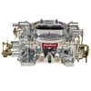 500 cfm, Carburetor, Performer, 4-Barrel, Square Bore, Manual Choke, Single Inlet, Silver