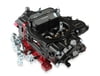 750 CFM, Brawler Series Carburetor, Black/Red, 4150 Flange, 4160 Style Dual Feed, Electric Choke, Vacuum Secondary, Elect. Choke