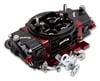 850 CFM Brawler Race Carburetor Mechanical Secondary -4150 Changeable Air Bleeds; 4 Corner Idle Adjustment, Black/Red