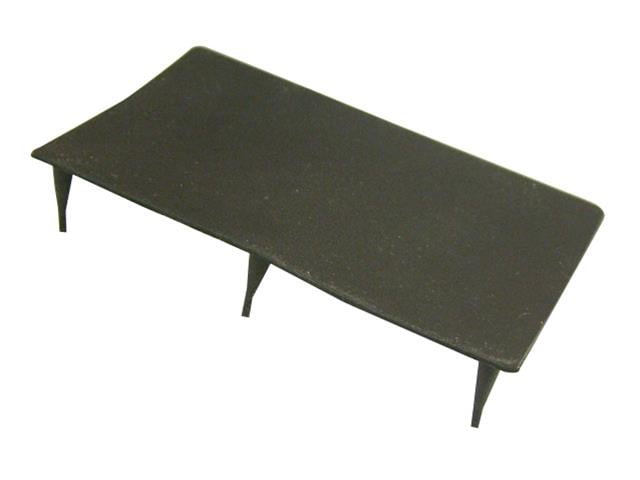 Fan Shroud Flap, 3.25" x 1.75", Rubber, Ron Davis Radiator