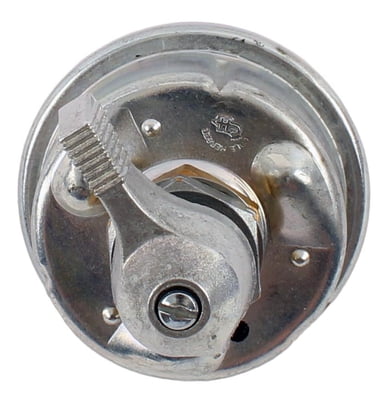 3/8" Studs, Battery Master Disconnect Switch, On / Off, Rotary, 6-36 Volt, 175 Continuous Amps Rating, 1,000 Amps Surge, 2 x 3/8" Studs, 2 Pole