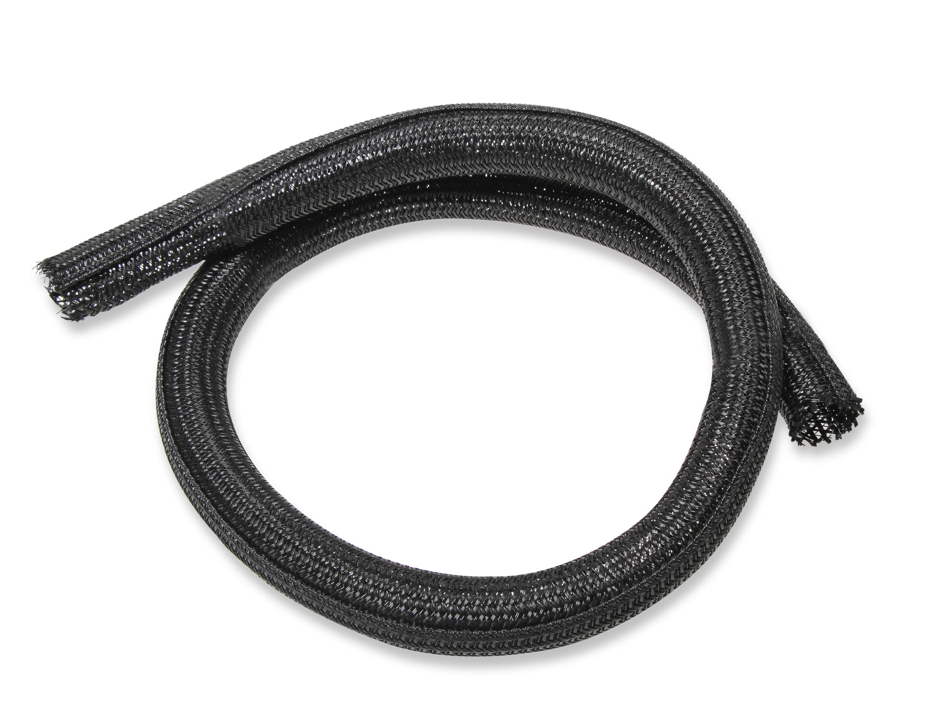 Holley EFI TechFlex Black Nylon Braided Split Wire Loom Wrap