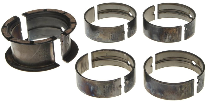 BBC "H" Series Clevite H-Series Main Bearings, 1/2 Groove, .009" Undersize (Less Clearance), Tri Metal, Chevy, Big Block, Set of 5