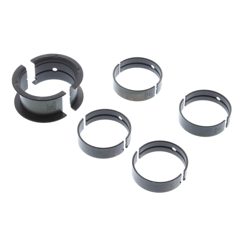 SBC, Clevite H-Series Coated Main Bearings, 1/ 2 Groove, .001" Undersize, Tri Metal TM-77, Set of 5, 262, 267, 302, 305, 307, 327, 350