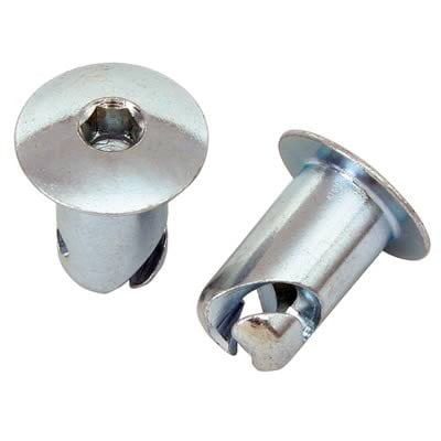 Hex, Dome, 0.550 in., Fastener Head, Steel, Cadmium Plated, Set of 10