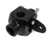 Fuel Pressure 2 Port Regulator, 4-12 psi, Non-Return, Gasoline, Alcohol, Aluminum, Black Anodized