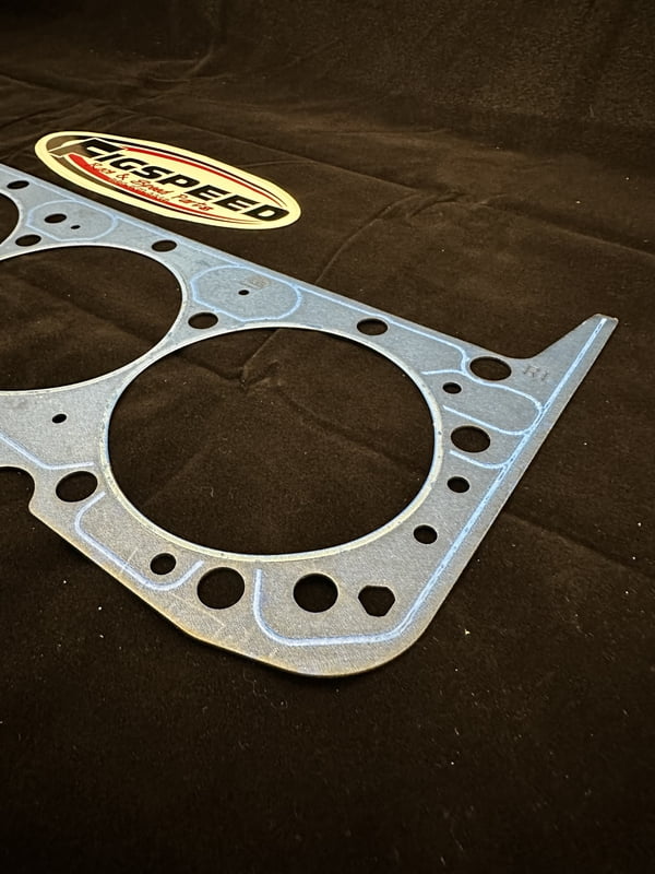 SBC, Head Gasket, 4.080" Bore, .039" Thickness, Steel Core Laminate, (For Small Chambered