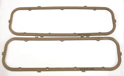 BBC Thin Valve Cover Gasket, Cork/Rubber