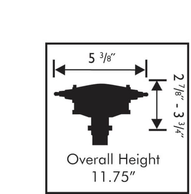 SBC / BBC Crab Cap Pro-Billet Crank Trigger Distributor, Tall Deck