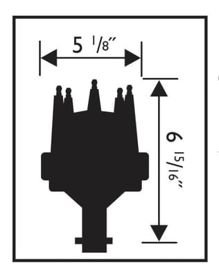 SBC / BBC, Pro-Billet Distributor, Black, Mech. Advance