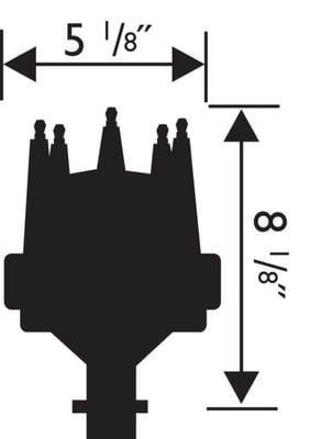 SBC / BBC, Marine Pro-Billet Distributor, Mech. Advance