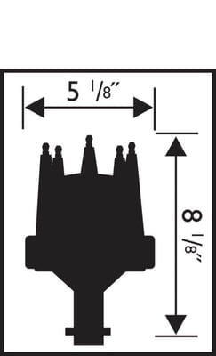 Oldsmobile V8 Pro-Billet Distributor, Mech. Advance