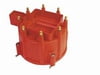 GM, Distributor Cap, Male/HEI-Style, Red, Clamp-Down, GM, V8, GM HEI Replacement