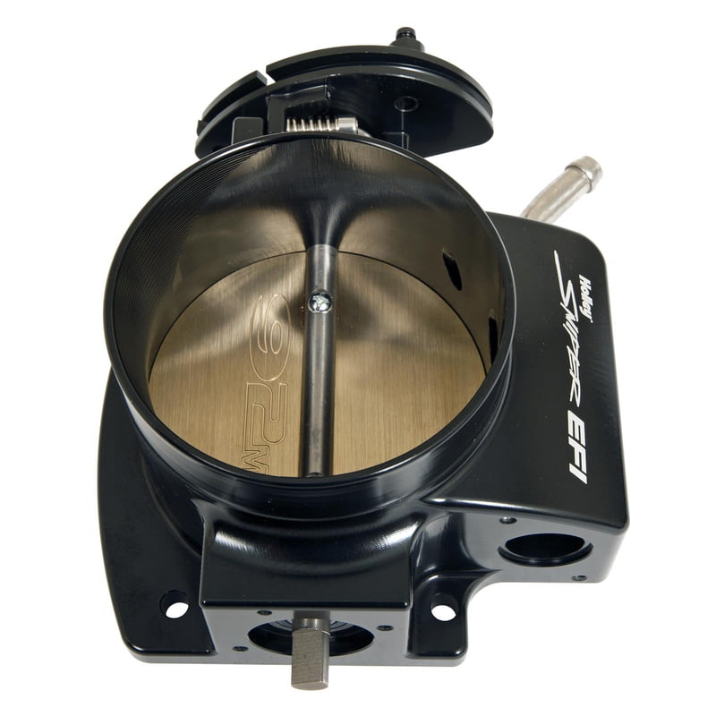 92mm Throttle Body Sniper Ls Mpi 92mm Billet Aluminum Black Anodized Chevy Small Block Ls