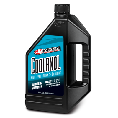 Coolanol, 64OZ, Ready-To-Use Anti-Freeze, Premixed Engine Coolant, Winter Or Summer, DO NOT ADD WATER