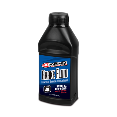 DOT 4 Brake Fluid, 16.9OZ, Universal For Brake & Clutches, Street or Off-Road