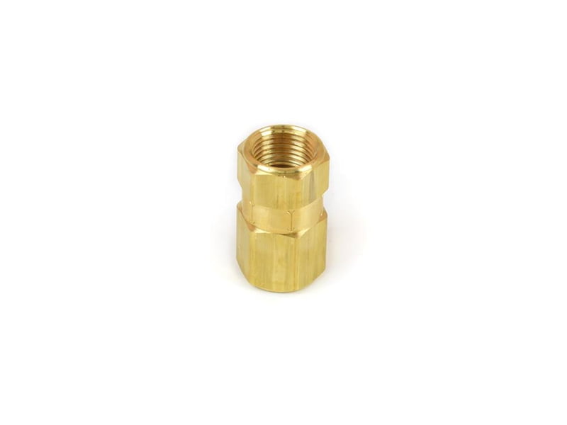 Canton Racing Check Valve, Female Thread 1/2" NPT, Brass, Natural