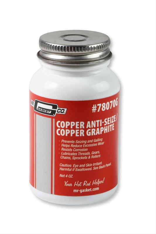 Anti-Seize Copper 4 Ounce Jar with Brush