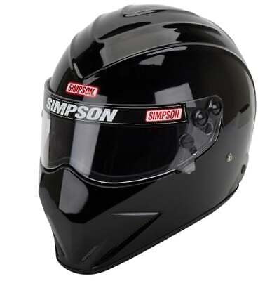 Simpson SA2020 Diamondback Series Helmet, Large, Gloss Black